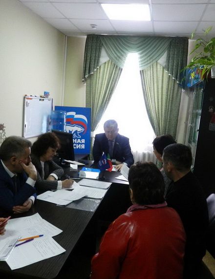 Депутат Государственной Думы ФС РФ Марат Бариев провёл приём граждан в Балтасинском районе