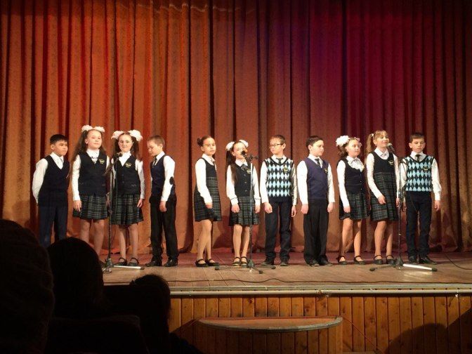 10 апреля учащиеся начальных классов Ципьинской СОШ показали отчётный концерт