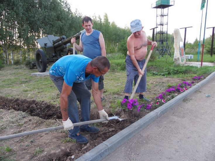 Ватан сугышчылары һәйкәле монумент ташлы булды (+фото)