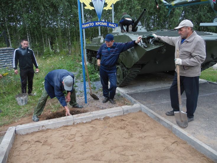 Ватан сугышчылары һәйкәле монумент ташлы булды (+фото)