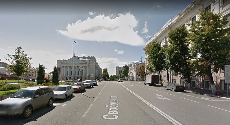В Казани предлагают переименовать улицу Театральная в честь Владимира Путина?