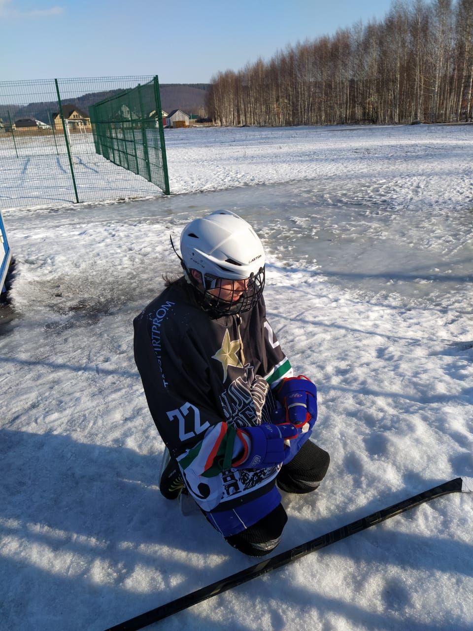 Балтачта кызлар да хоккей уйный (+фото)