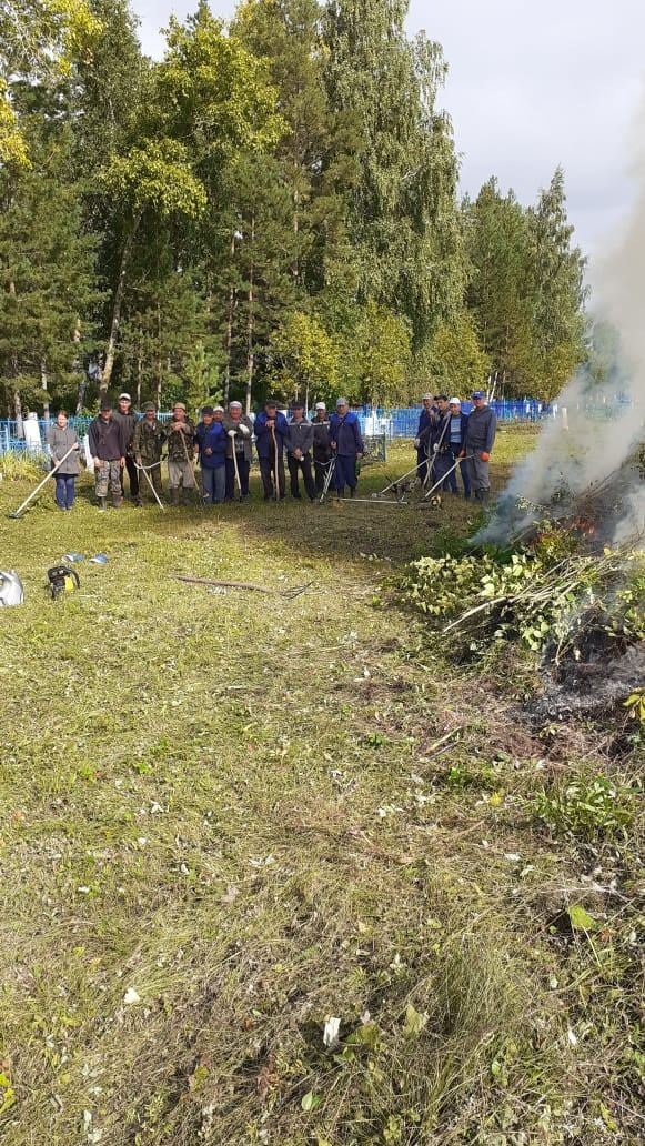 Сәрдегән авыл халкы  өмәдә! (+фото)