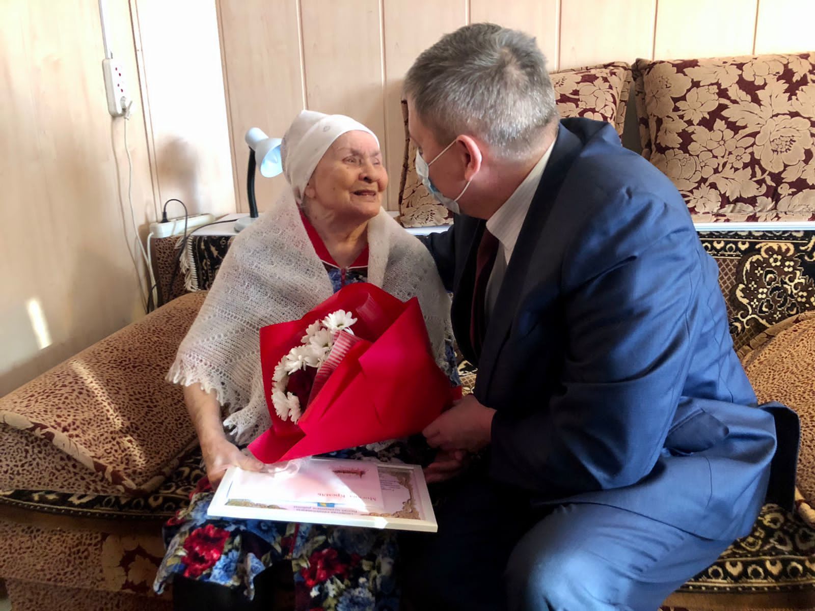 Жительница Ципьи Галеева Клара Нуреевна сегодня отметила 90-летний юбилей (+фото)