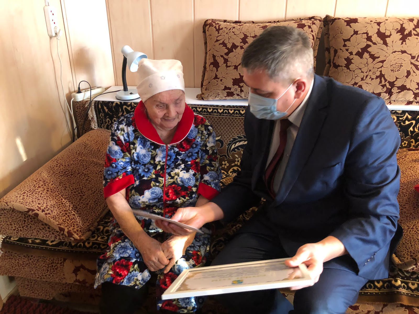 Жительница Ципьи Галеева Клара Нуреевна сегодня отметила 90-летний юбилей (+фото)