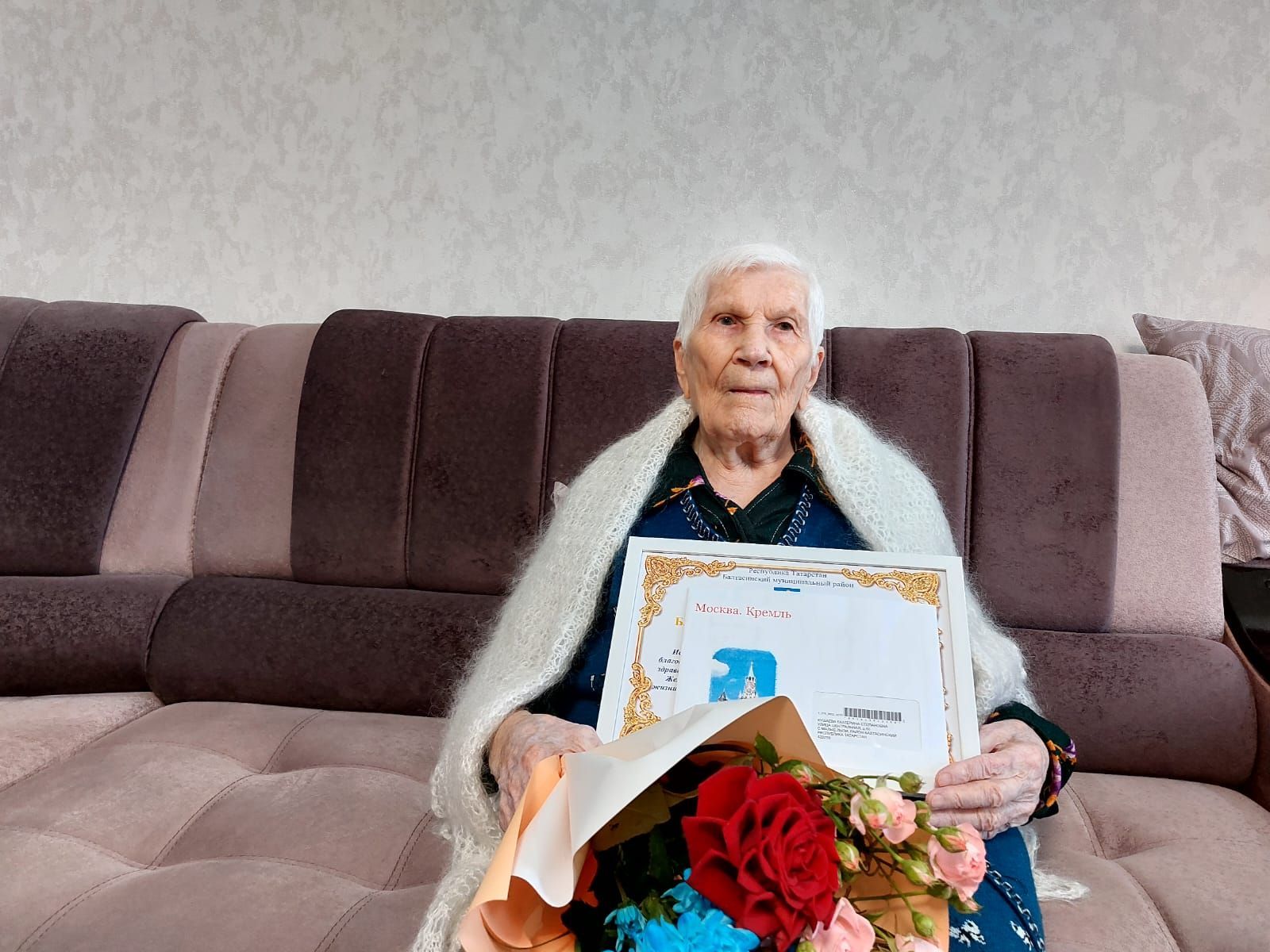 Покчи Лӧзя гуртын улӥсь Кушаева Екатерина Степановна бадӟым юбилейзэ пусйиз