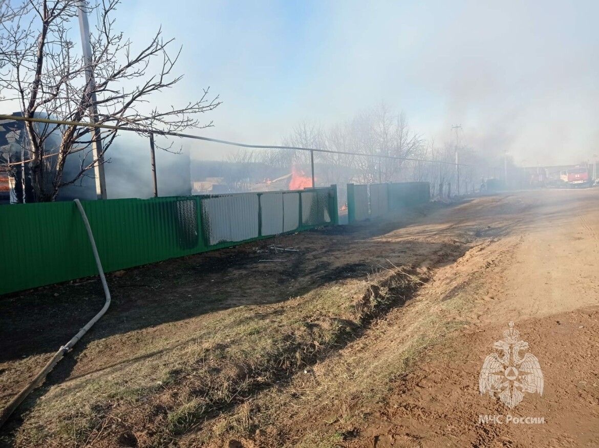 Янгыннан биш йортка зыян килгән