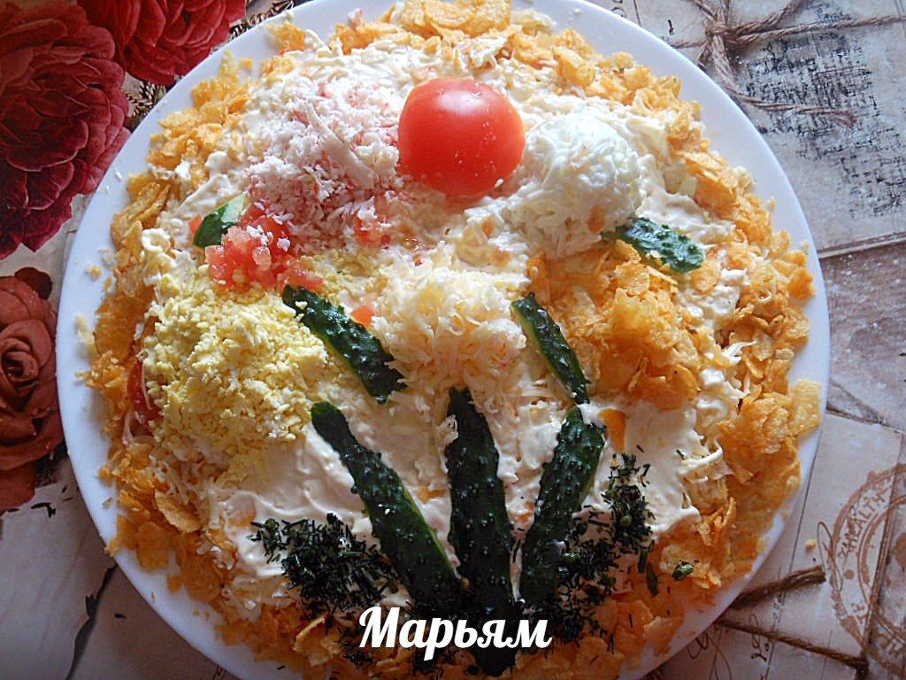 Тәмле салат рецепты