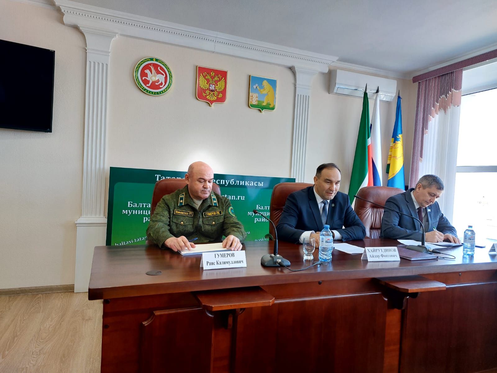 Балтачта урманчылар белән очраштылар (фото)