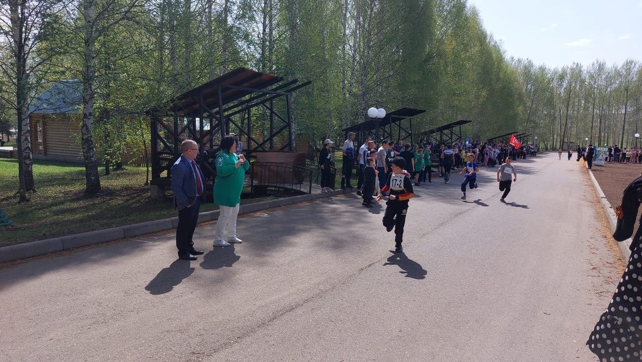 Балтачта бәйрәм уңаеннан эстафета узды (фото)