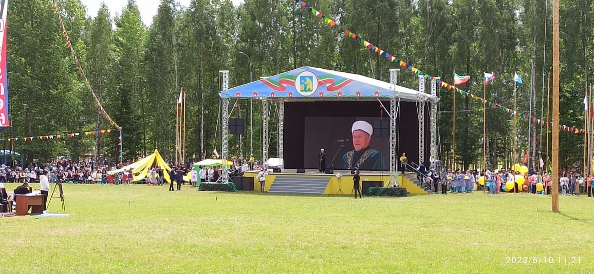 Балтач район үзәгендә Сабантуе гөрли (фото)