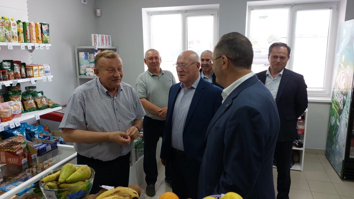 Балтачта эшлекле сәфәр белән Татпотребсоюз идарәсе рәисе килде (фото, видео)