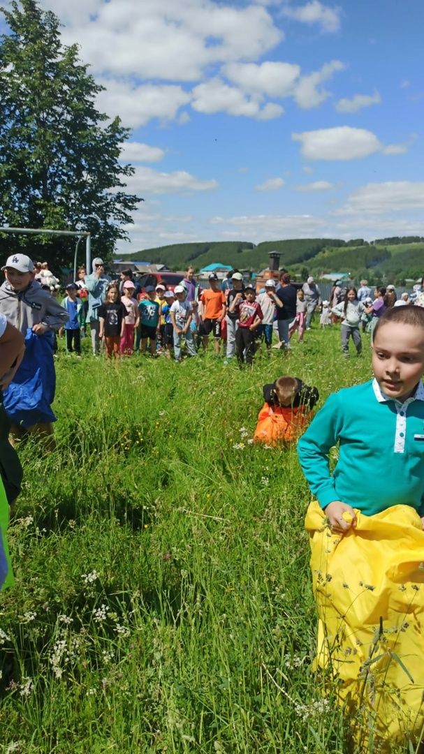 Арборда балалар Сабан туе узган (фото)