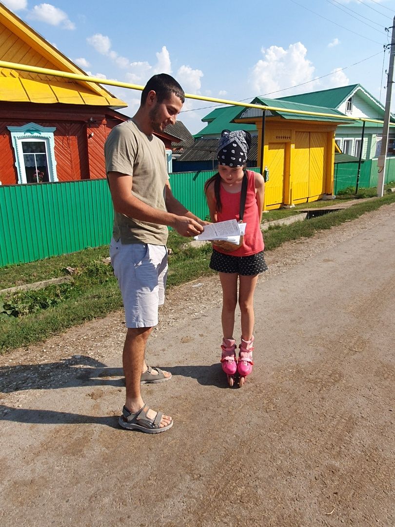 «Без тәмәке тартуга каршы» тормыш хокук бозуларын профилактикалау буенча акция үткәрелде (фото)