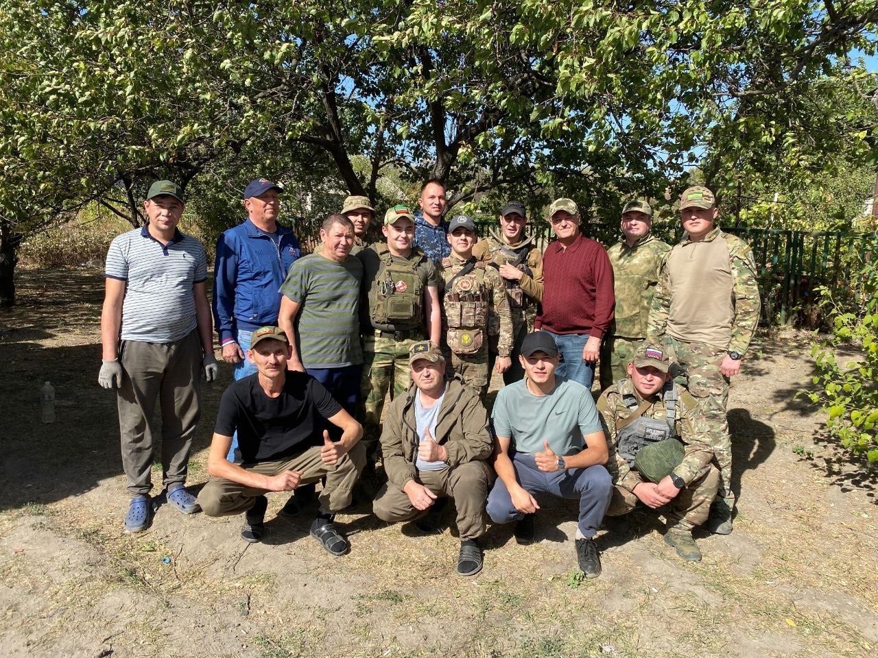 Район башлыгы хәрби операция зонасында булды (фото)