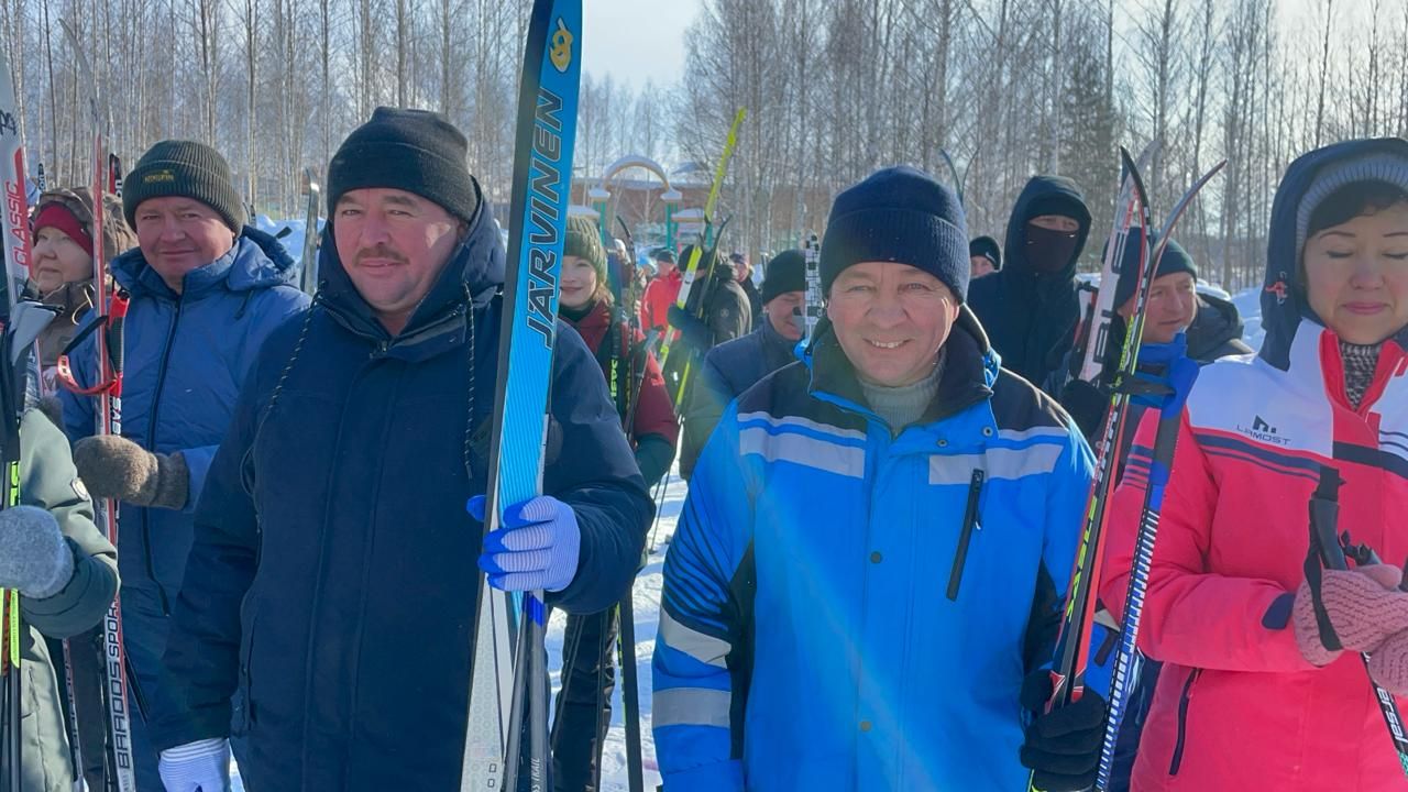 Районыбызда «Татарстан чаңгы юллары» чарасы узды (+ фоторепортаж)