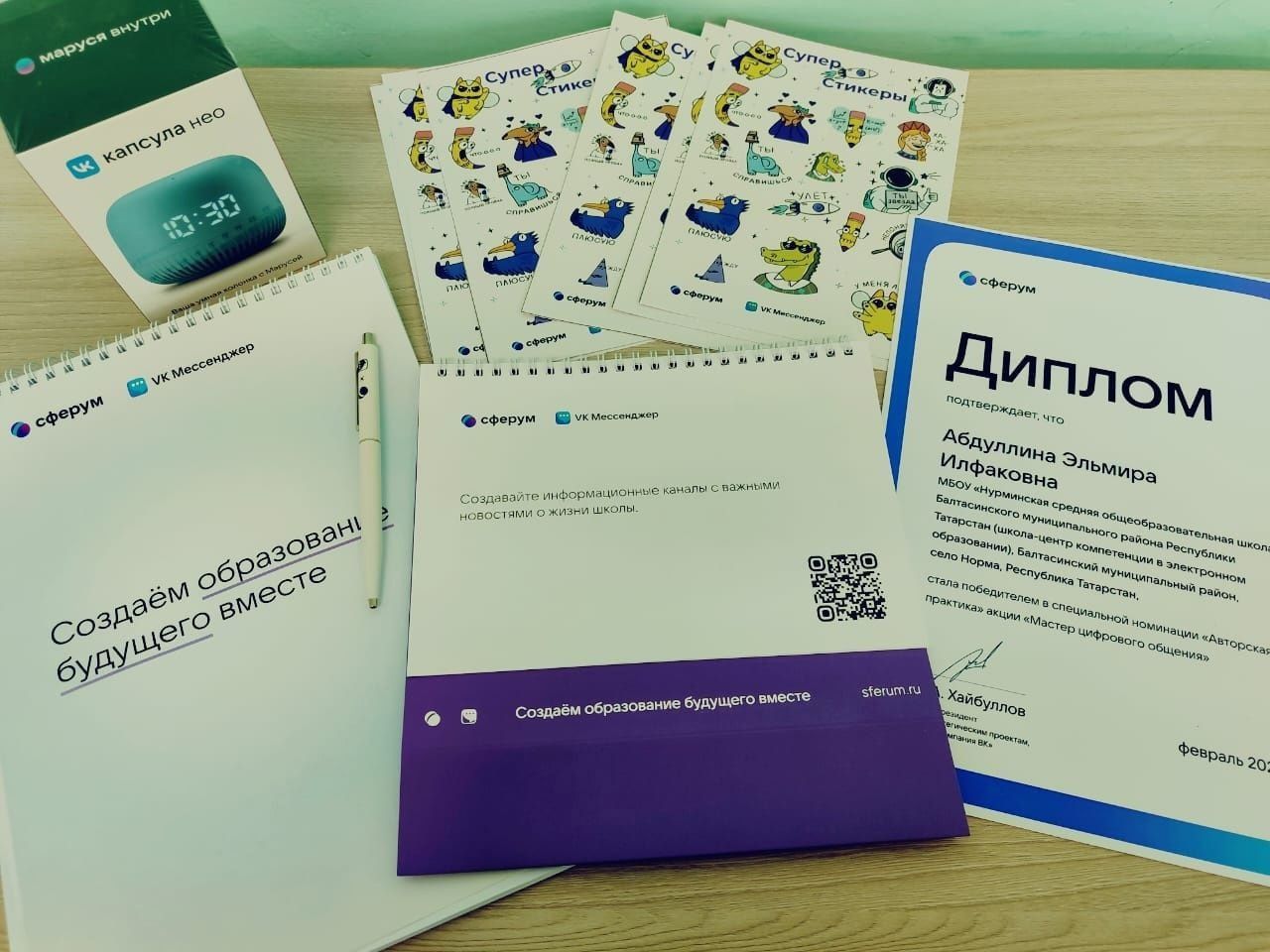 Эльмира Илфаковна «Авторлык практикасы» махсус номинациясендә җиңүче булды (фото)