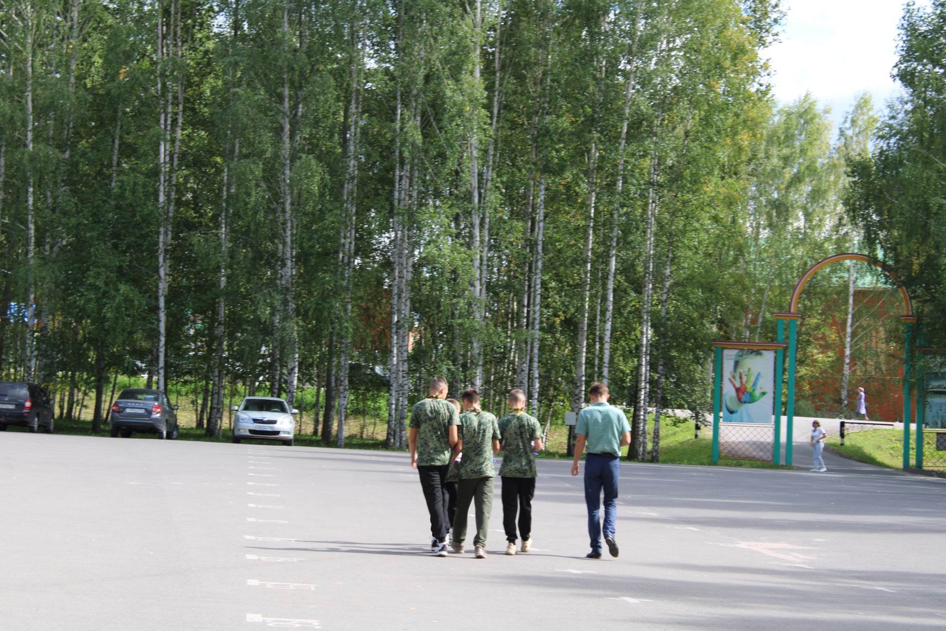 Бүген «Сабантуй» ял паркында узган уеннардан фоторепортаж