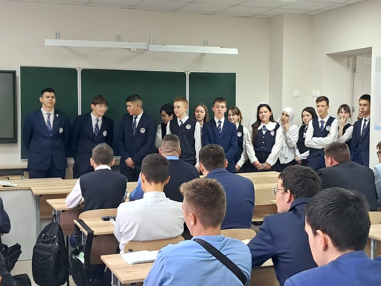 Балтач гимназиясе укучылары Арча аграр-сәнәгать һөнәр көллиятенең икенче филиалында кунакта булган