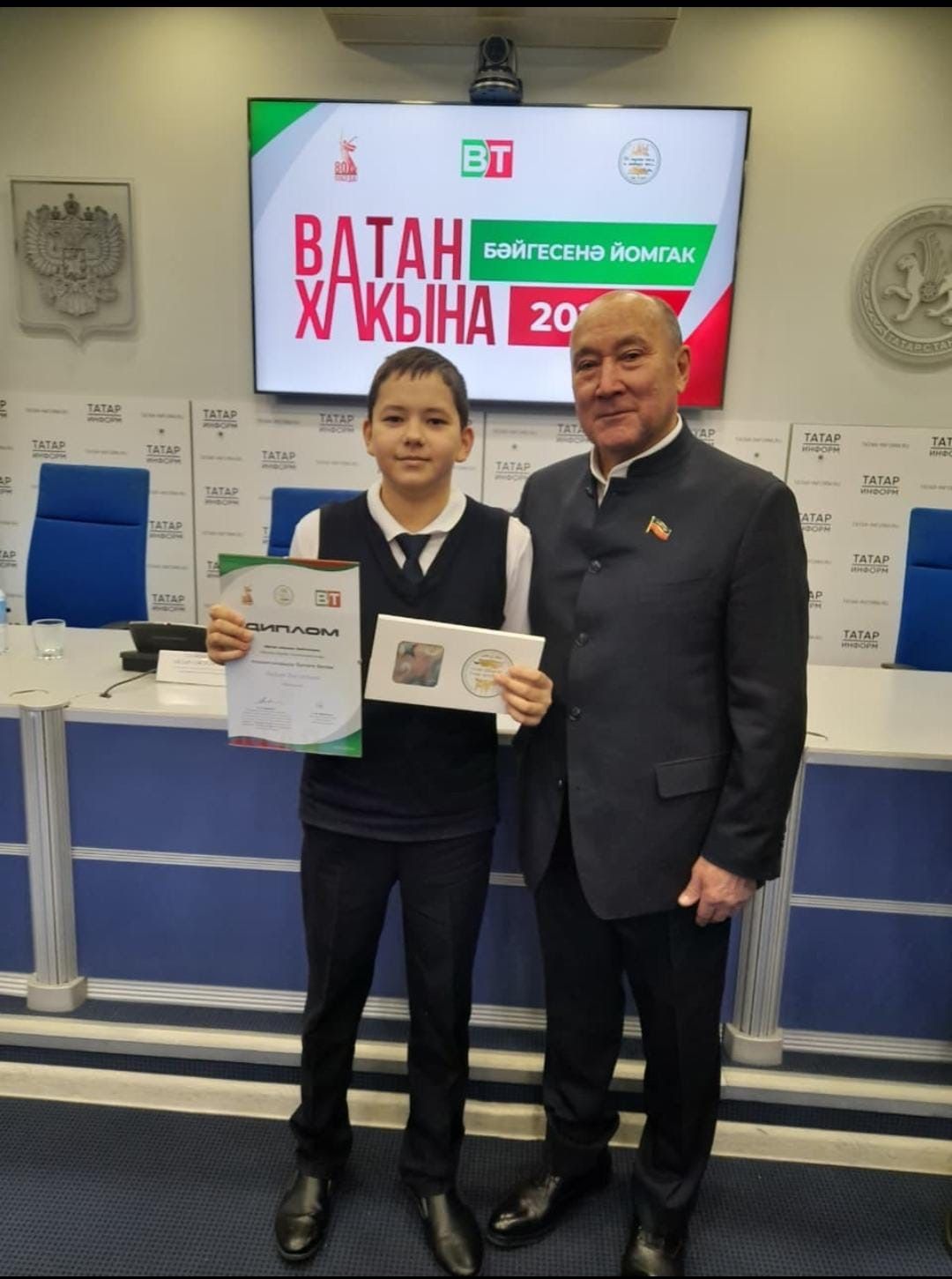 Балтачлылар - «Ватан хакына» иҗади бәйгесе җиңүчеләре