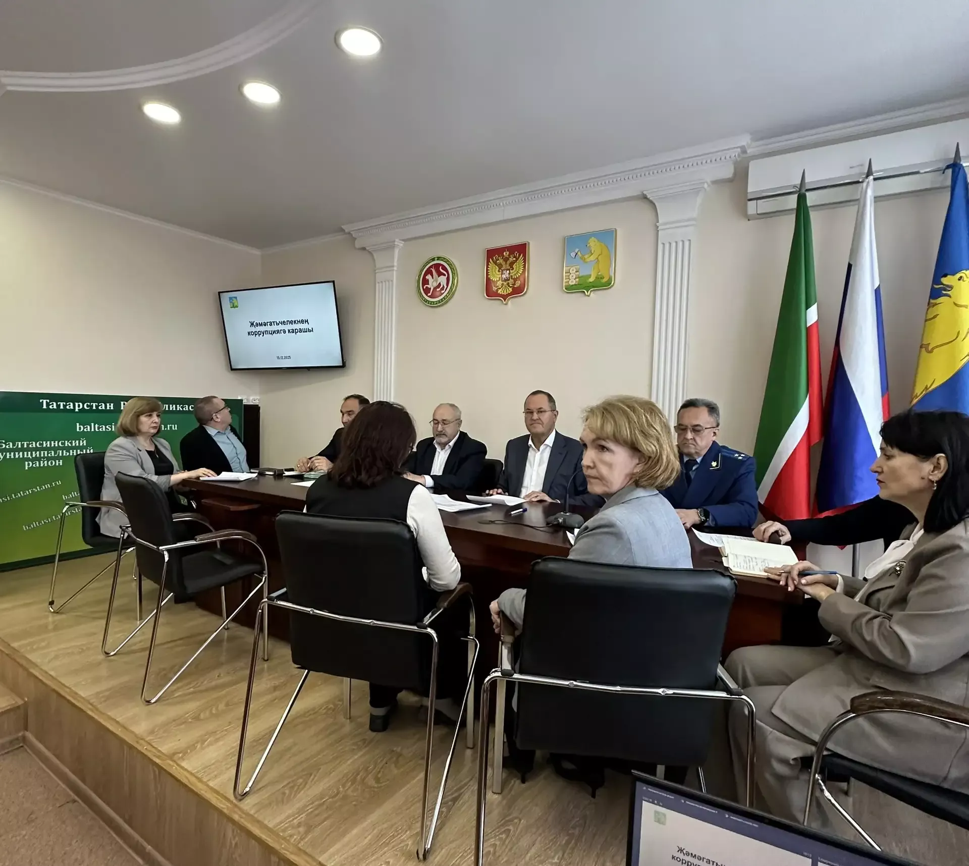 Балтачта чираттагы иҗтимагый Совет утырышы узды