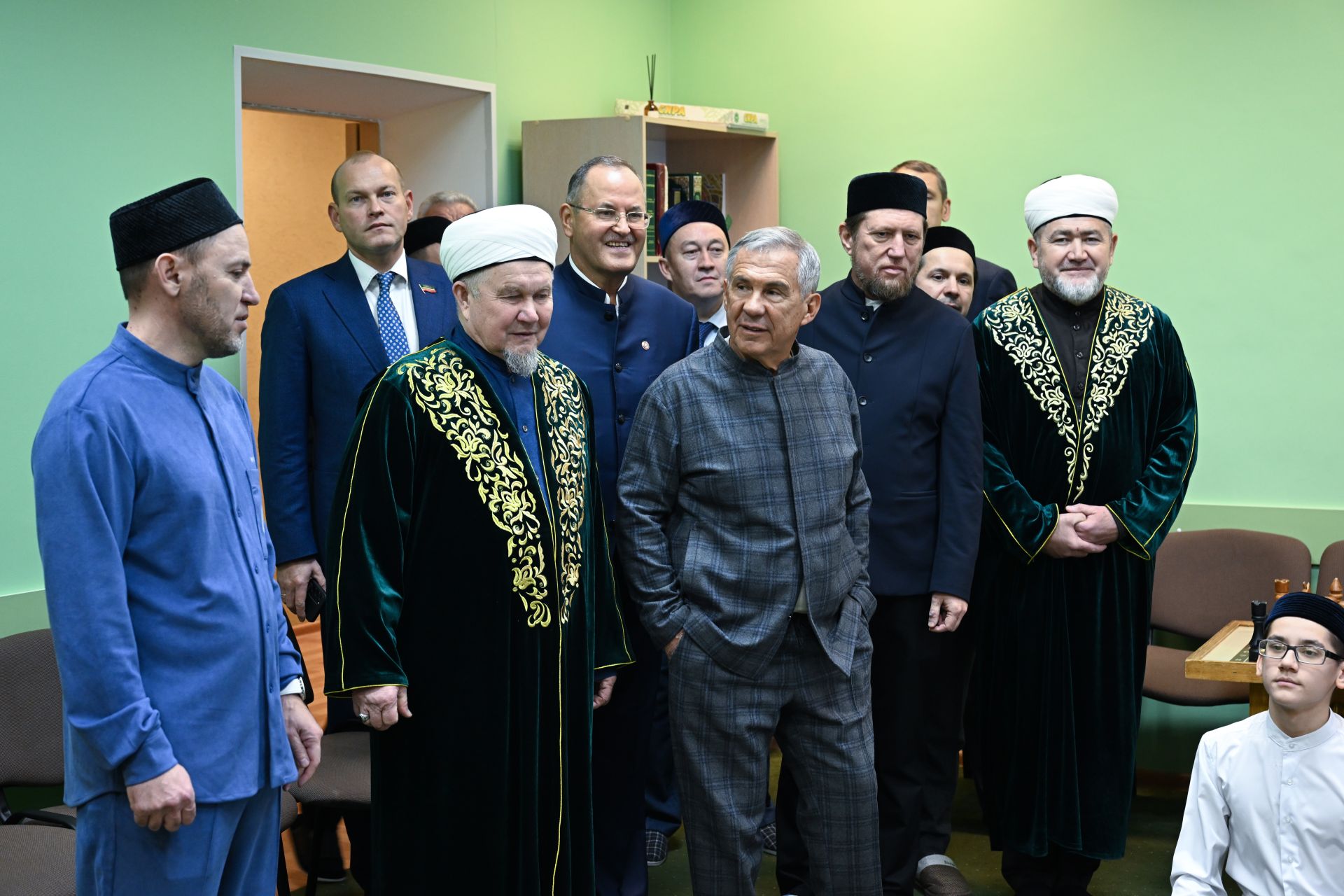 Татарстан Республикасы Рәисе Бөрбашта булып, пансионат эшчәнлеге белән танышты