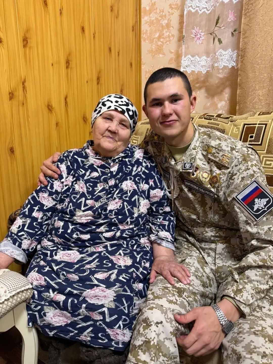 Алан авылына солдат кайтты