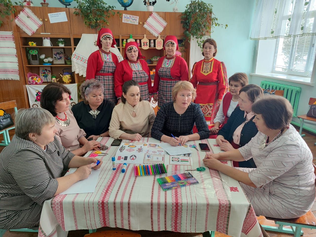 В Ципьинской школе прошел этнофестиваль «Радуга национальных культур»