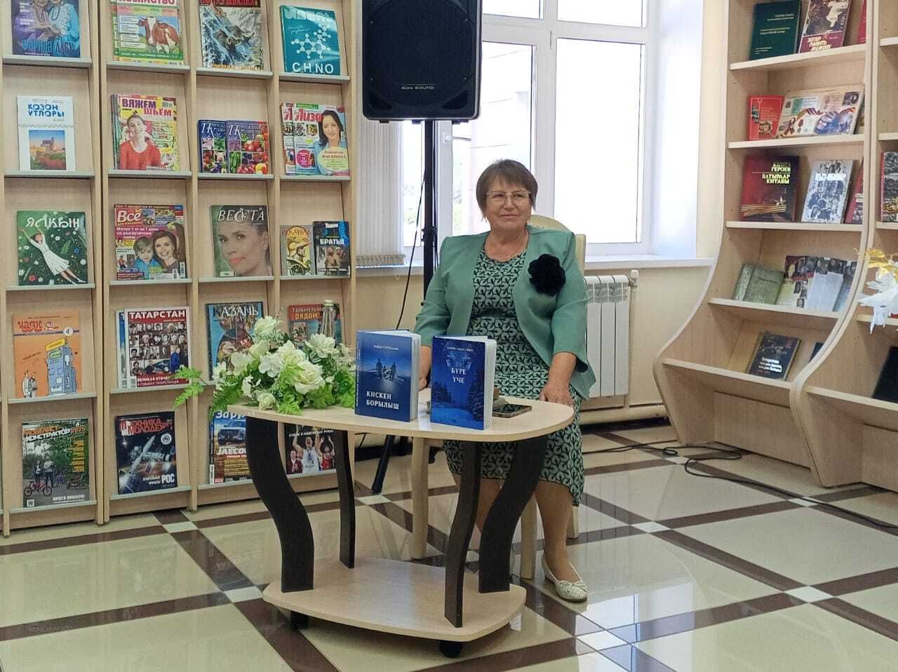 Әлфия Габдуллинаның «Бүре үче» һәм «Кискен борылыш» китапларын тәкъдим итү кичәсе узды