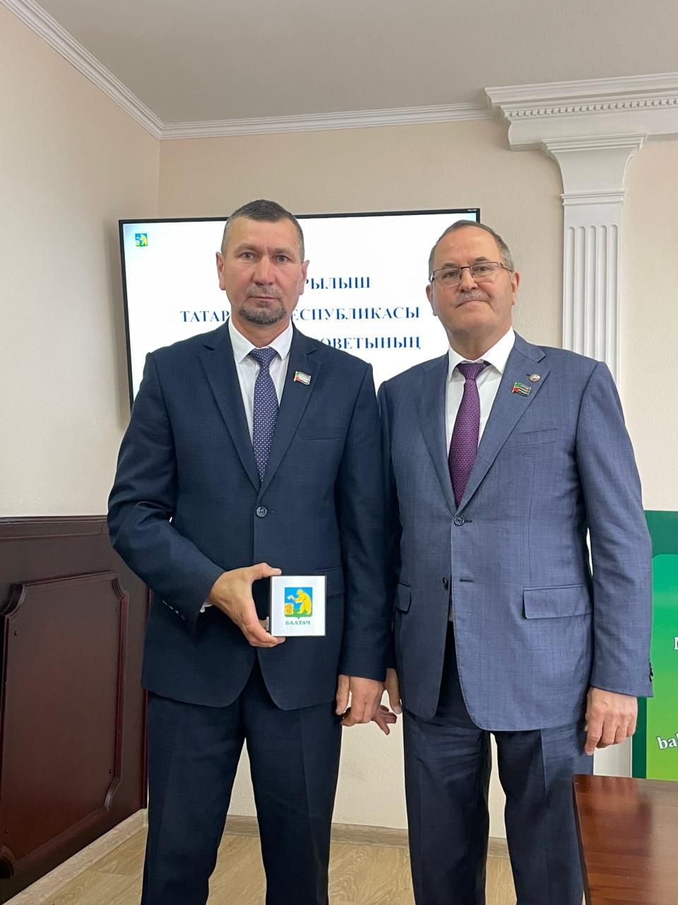 Балтачта бертөркем депутатларга Рәхмәт хатлары тапшырылды