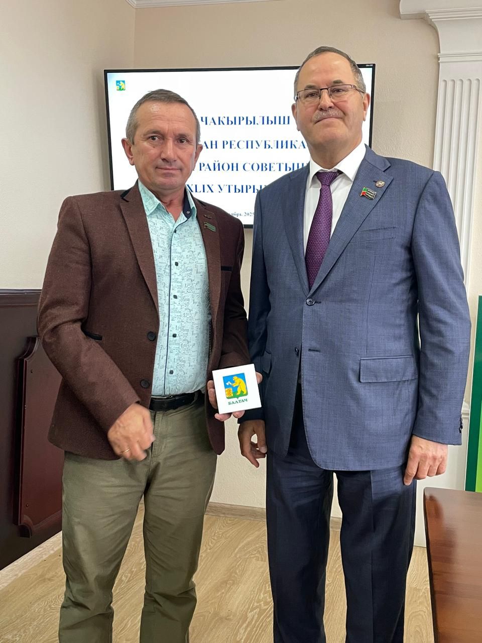 Балтачта бертөркем депутатларга Рәхмәт хатлары тапшырылды