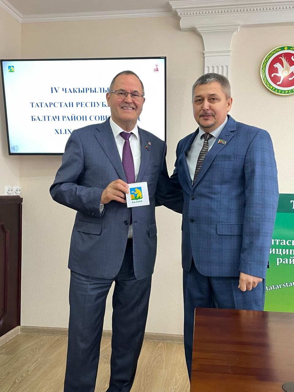 Балтачта бертөркем депутатларга Рәхмәт хатлары тапшырылды