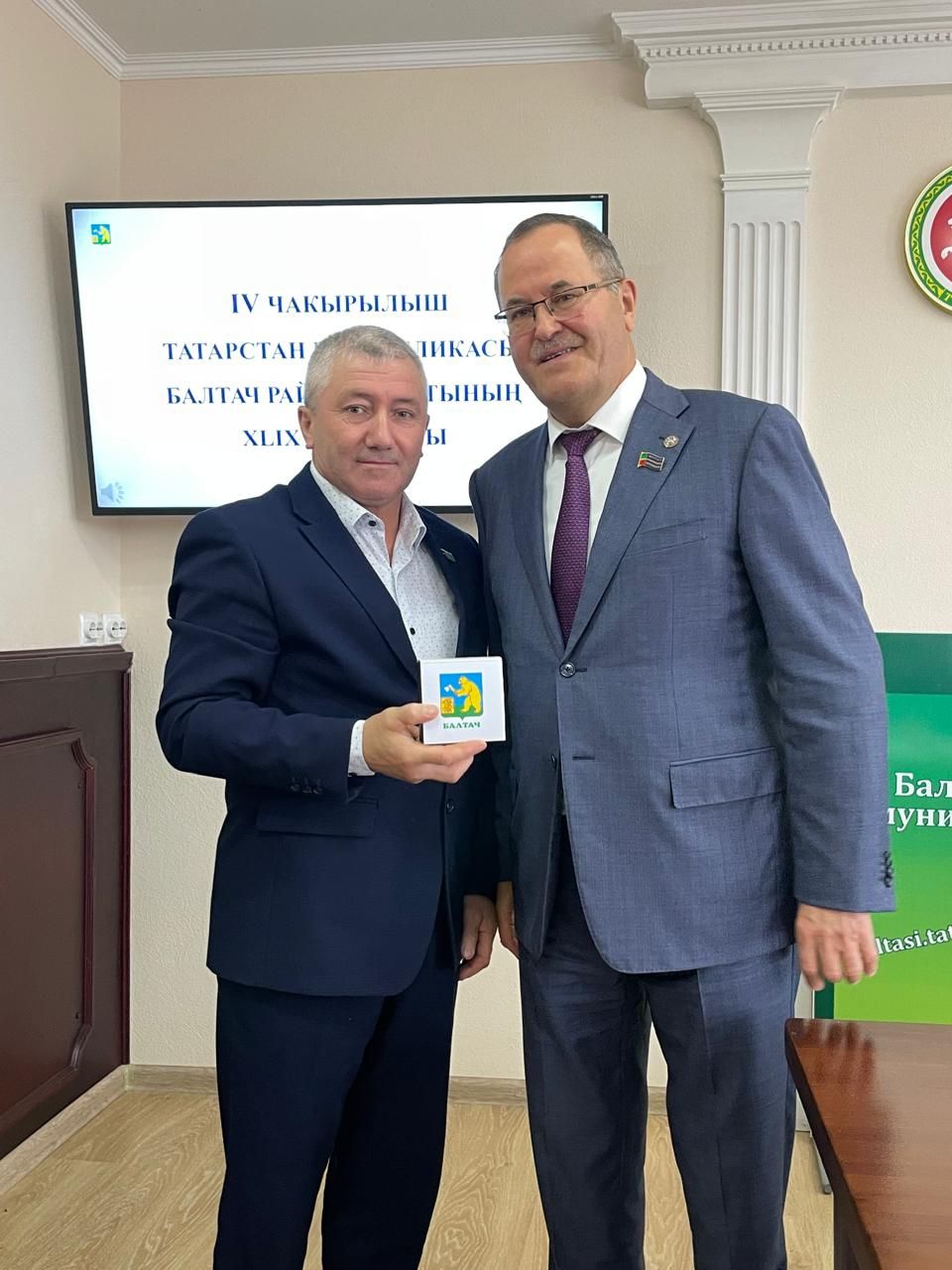 Балтачта бертөркем депутатларга Рәхмәт хатлары тапшырылды