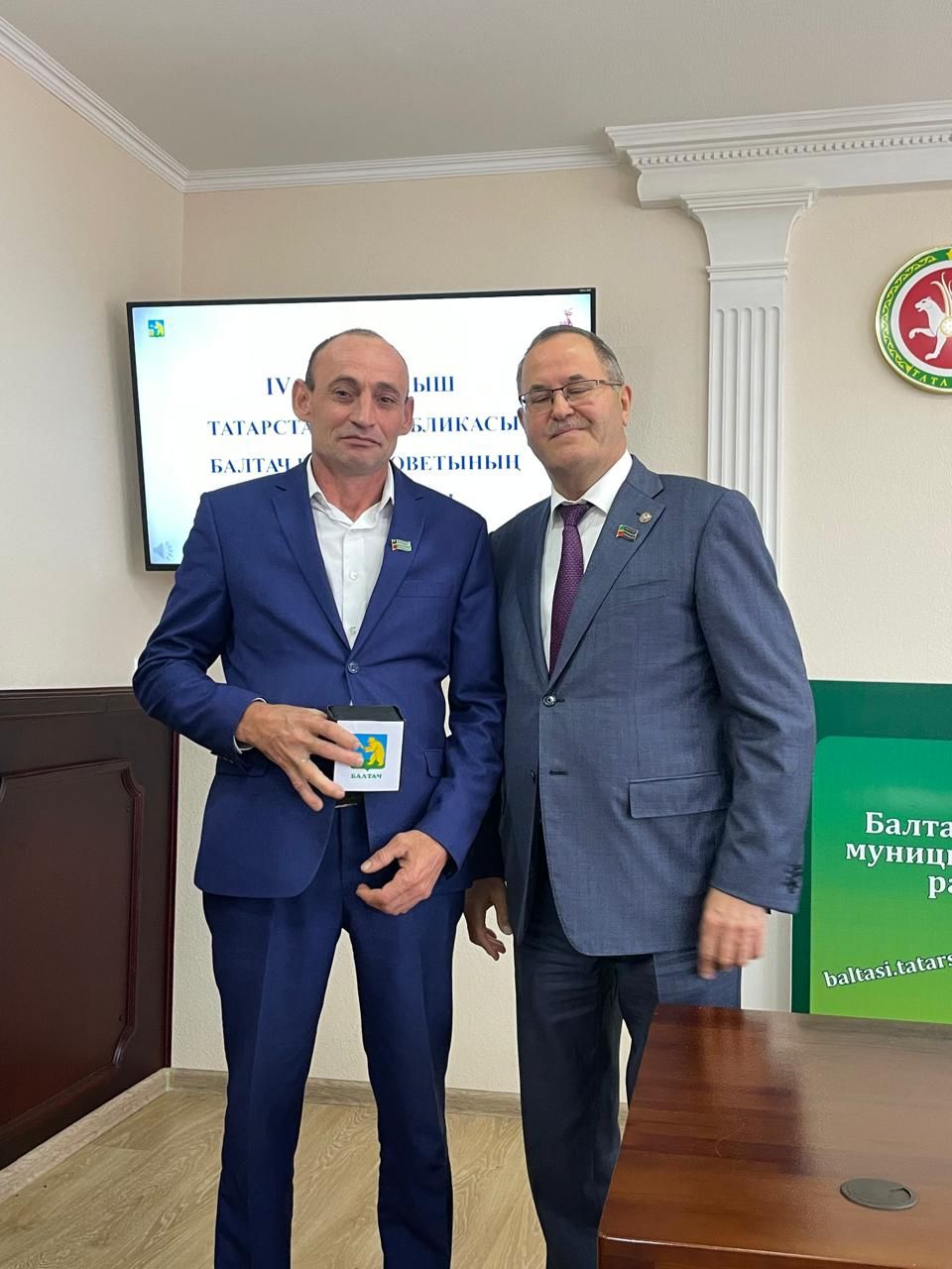 Балтачта бертөркем депутатларга Рәхмәт хатлары тапшырылды