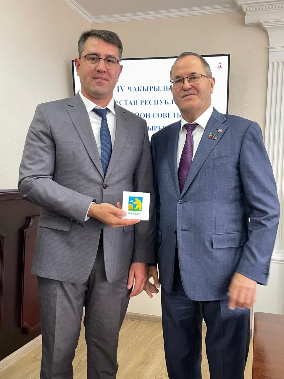 Балтачта бертөркем депутатларга Рәхмәт хатлары тапшырылды