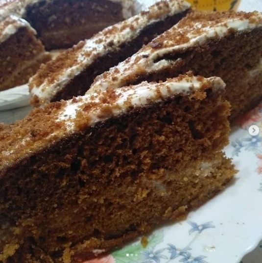 Мәрьямнән медовый бисквит рецепты