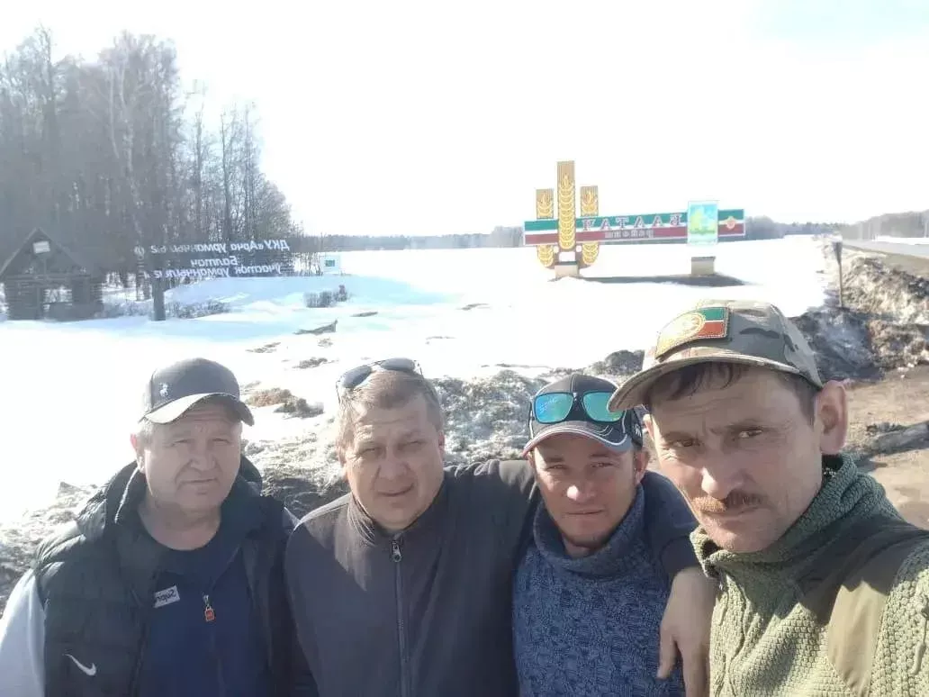 Волонтерлар егетләрдән Балтач районы халкына рәхмәт сүзләре, сәламнәр алып кайтты
