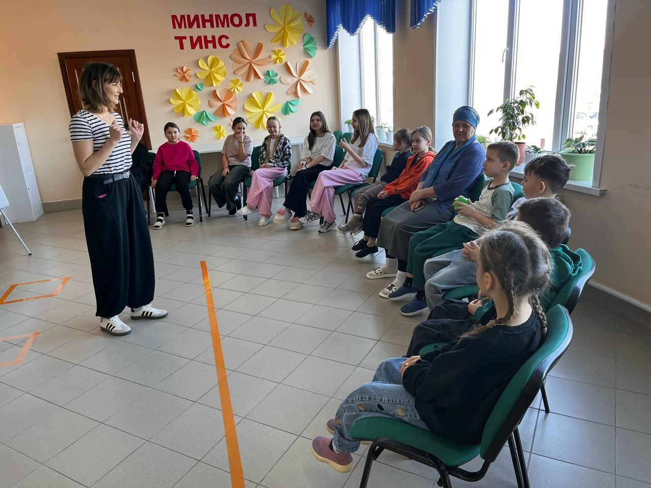 «Факел»да әтиләре махсус хәрби операция зонасында булган балалар өчен чара уздырдылар