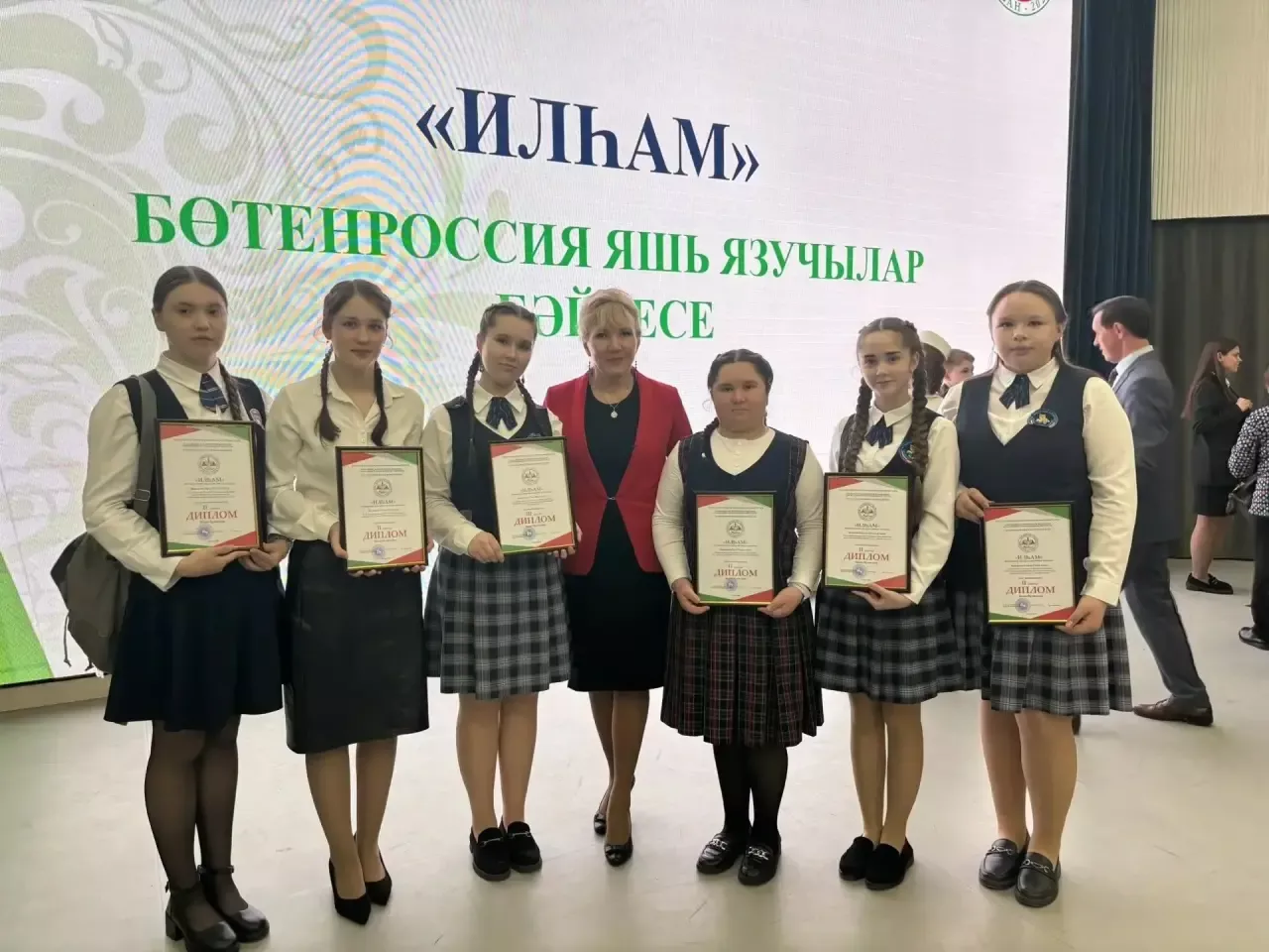 Балтач укучылары - «Илһам» Бөтенроссия конкурсы җиңүчеләре