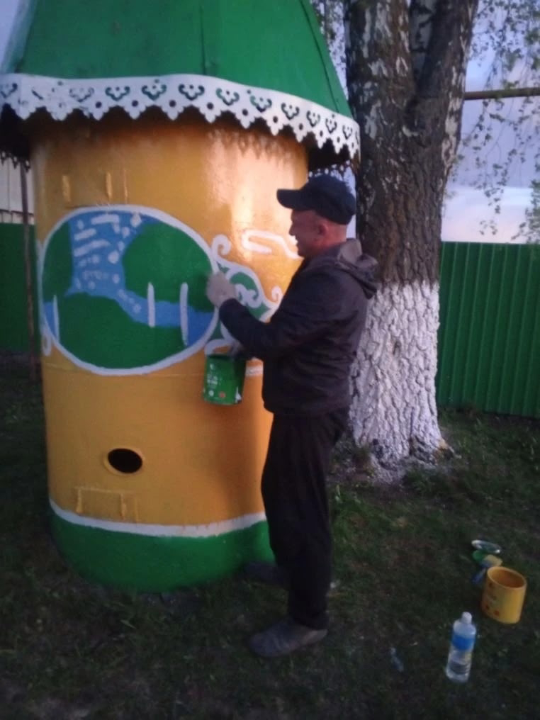 Көшкәтбаш егетләре «су йортын» яңарткан