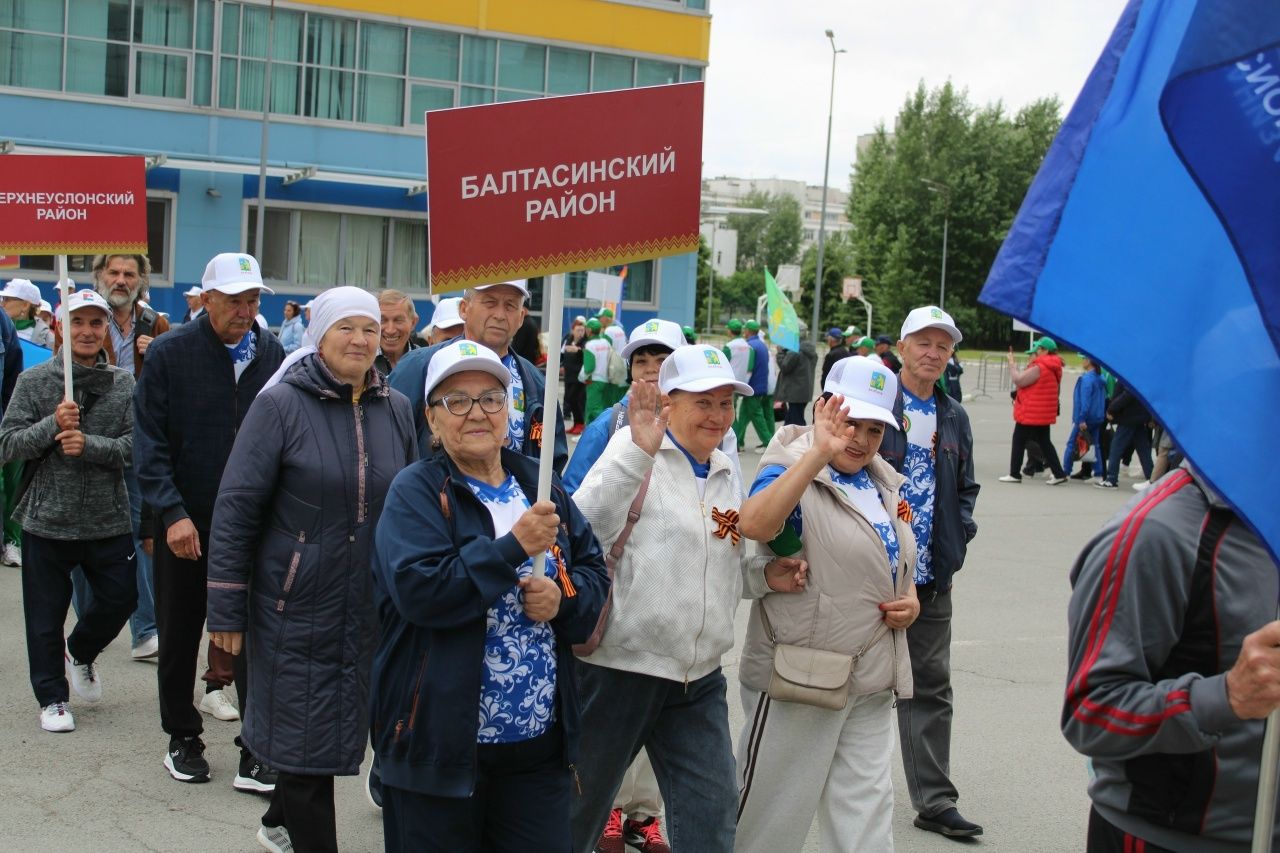 Балтачлылар «Өченче буын» XVI республика пенсионерлар спартакиадасында катнашты