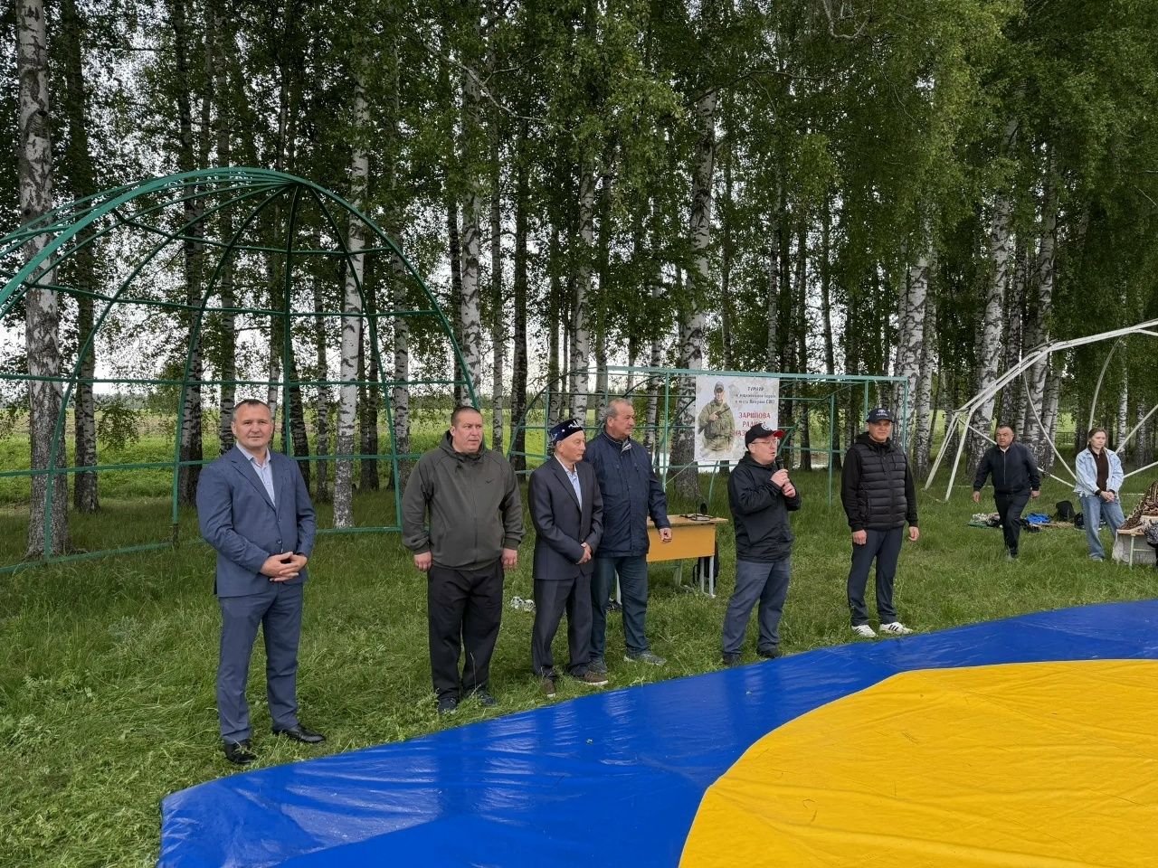 Махсус хәрби операцияда батырларча һәләк булган Зарипов Рәдис истәлегенә көрәш ярышы узды
