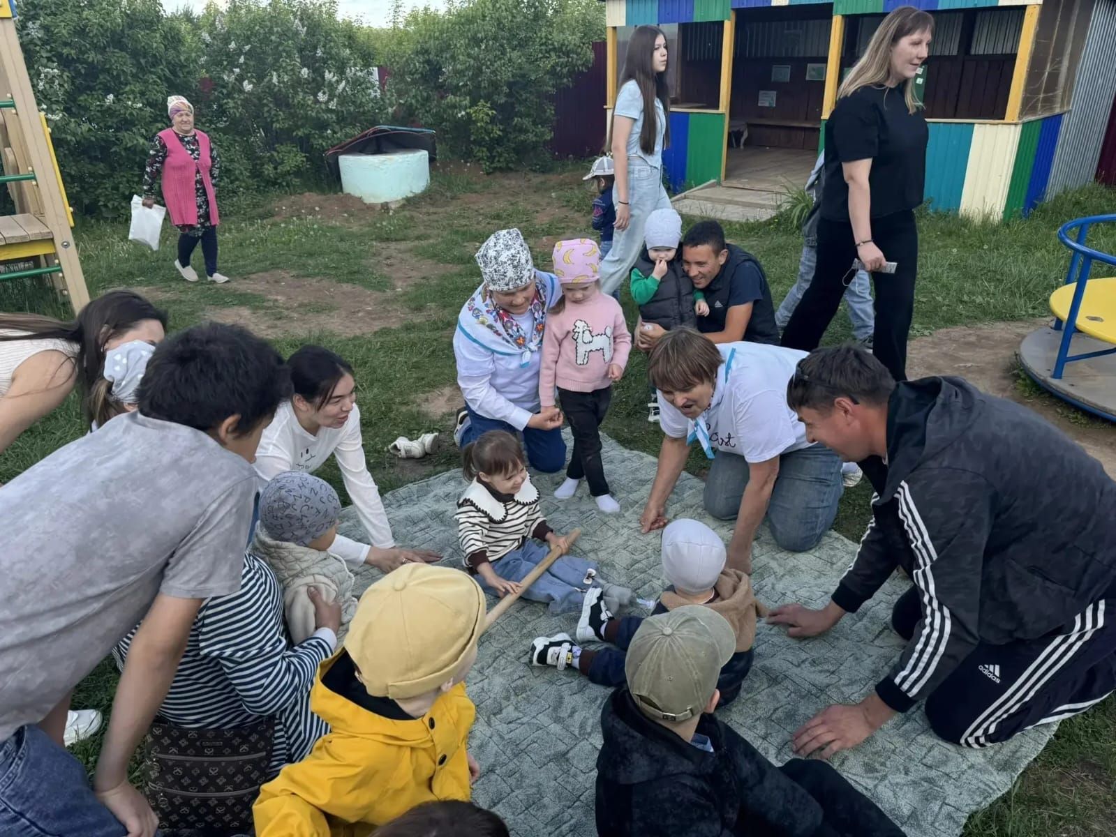 Карадуган балалар бакчасында Сабан туе шаулап-гөрләп үтте