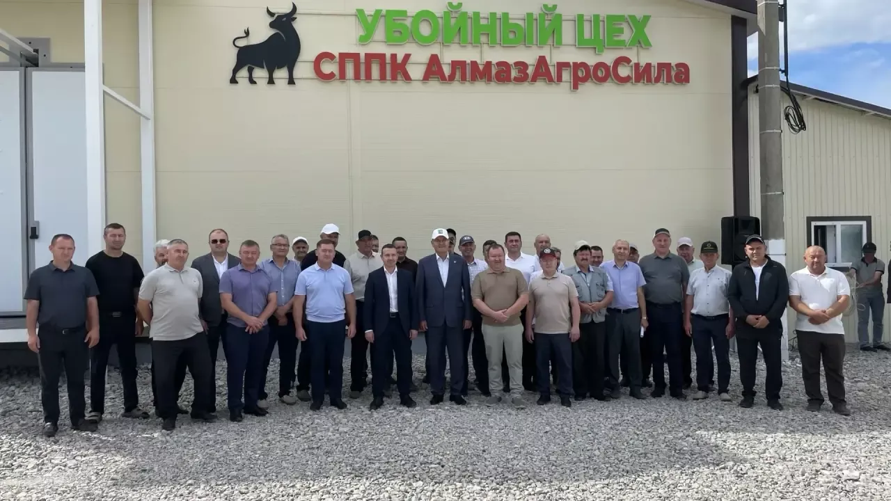 Куныр авылында 45 млн сумга төшкән заманча сугым цехы ачылды