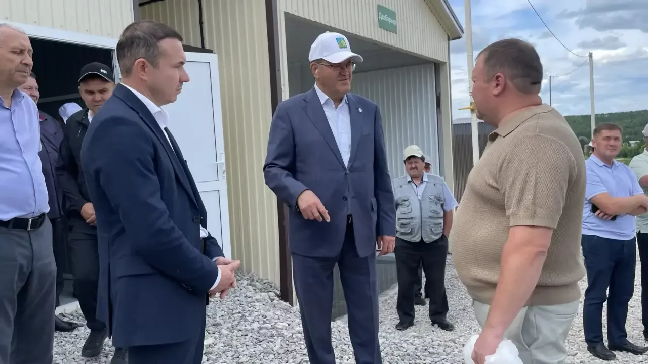 Куныр авылында 45 млн сумга төшкән заманча сугым цехы ачылды