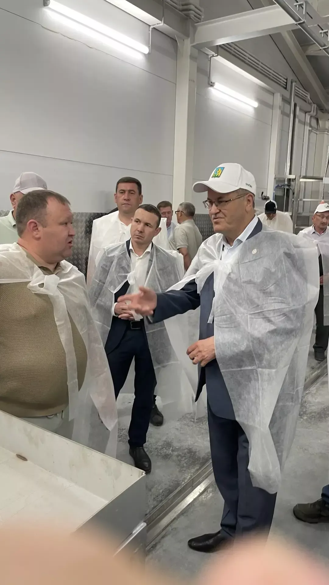 Куныр авылында 45 млн сумга төшкән заманча сугым цехы ачылды