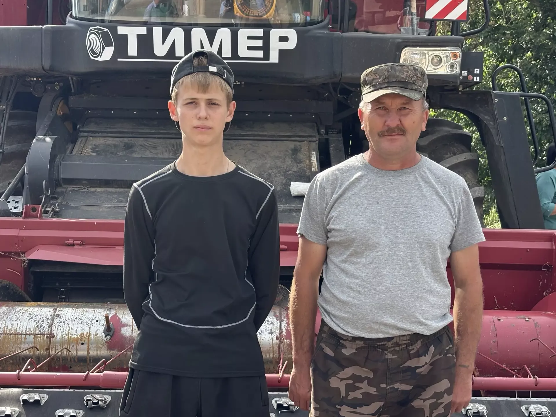 Балтачта комбайннар парады дәвам итә