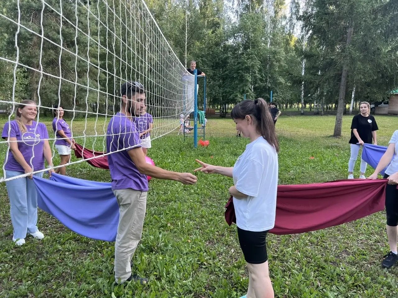 “Сабантуй” ял паркында “Икеләтә зачет” уены узды