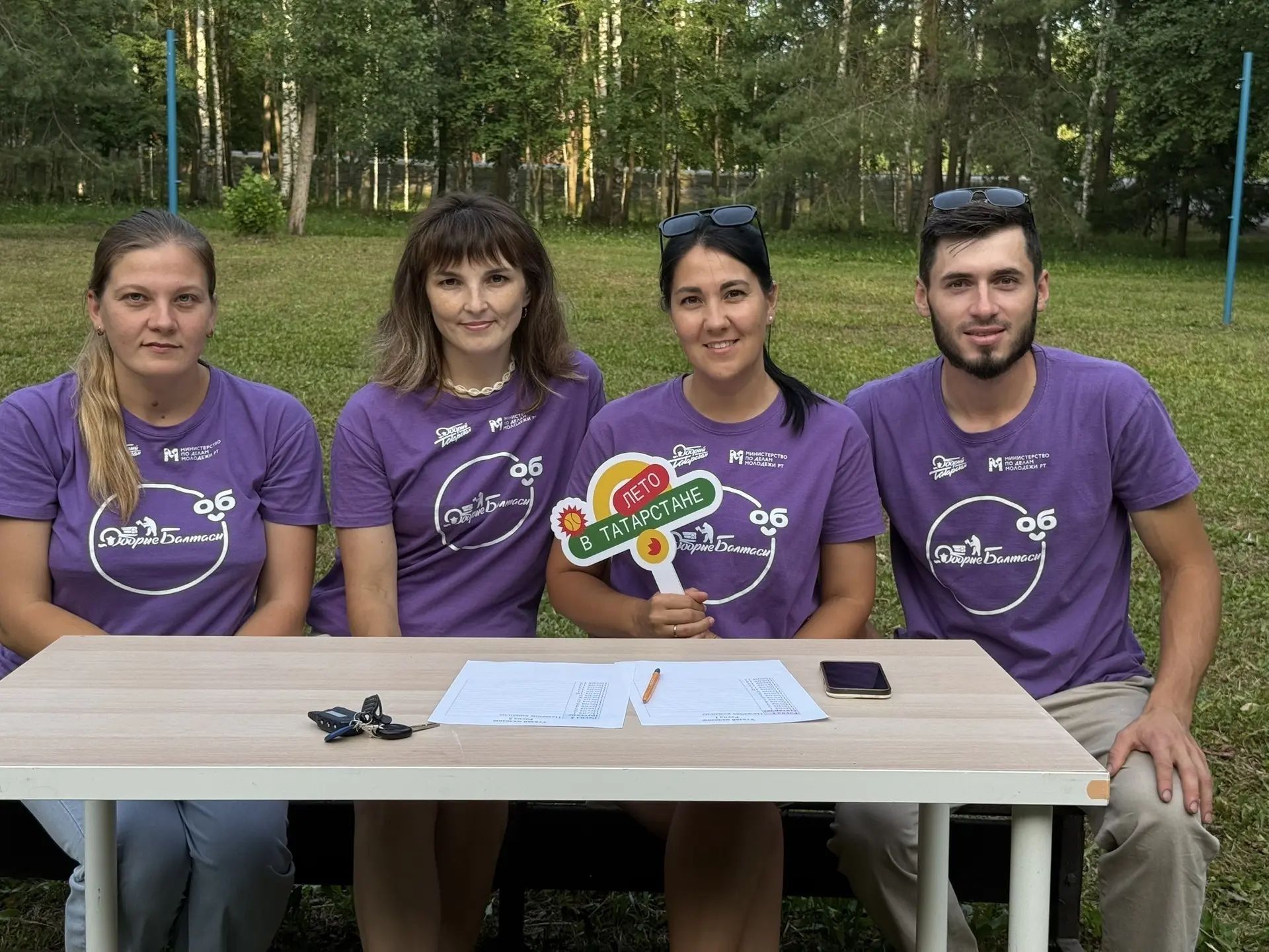 “Сабантуй” ял паркында “Икеләтә зачет” уены узды