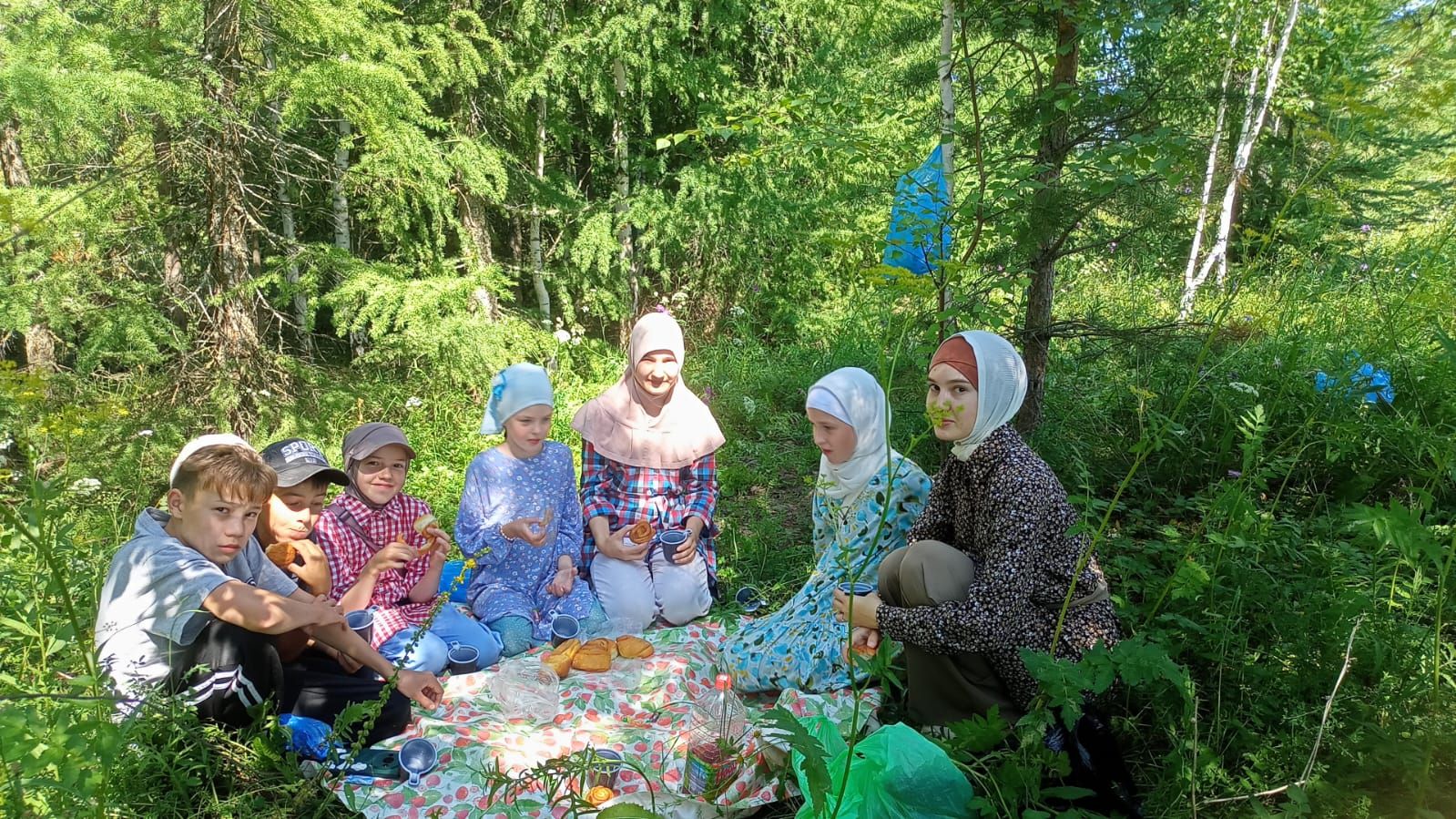 Районыбыз балалары җәйләрне файдалы уздыра